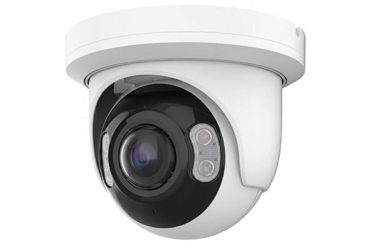 AVC-NPE81F180 8MP 4K H.265 Active Detection 180° Panoramic Turret IP Camera with 2.0mm Fixed Lens