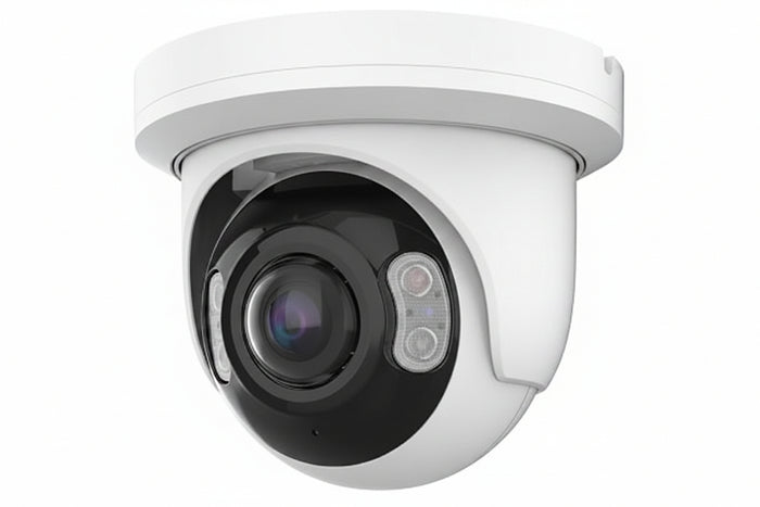 AVC-NPE81F180 8MP 4K H.265 Active Detection 180° Panoramic Turret IP Camera with 2.0mm Fixed Lens
