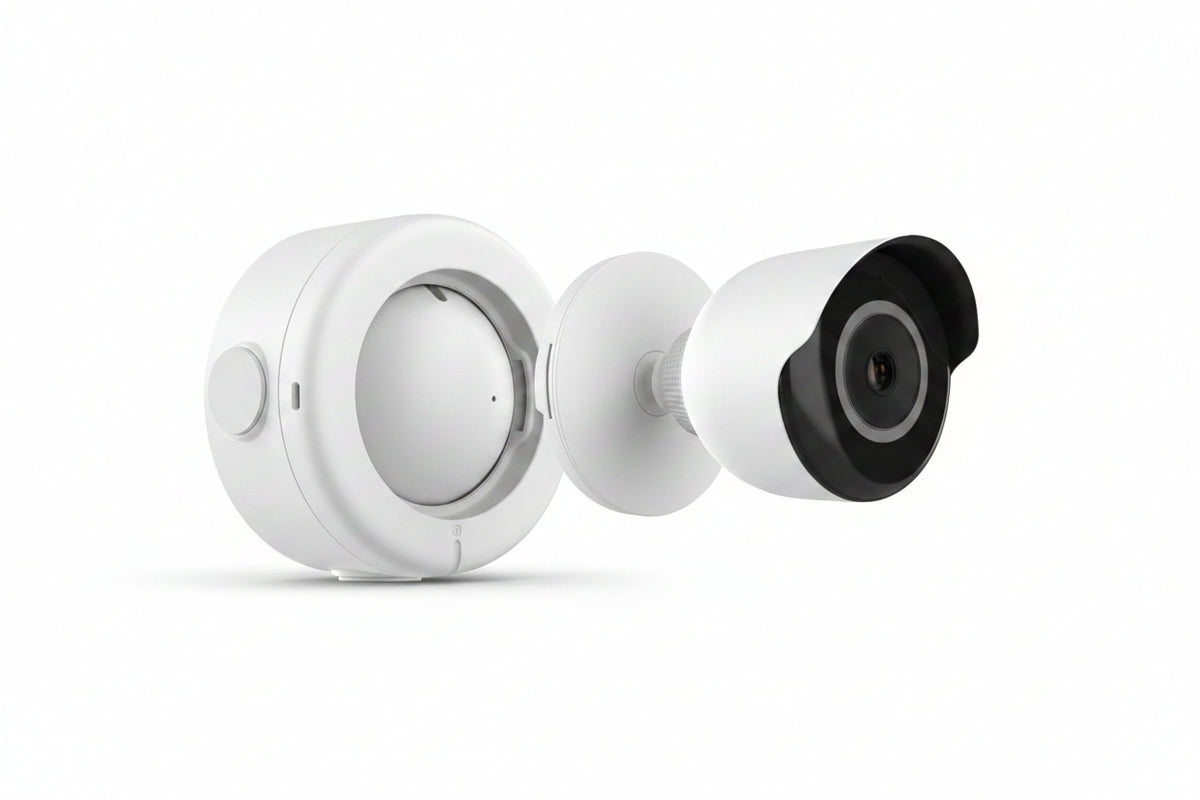 First Alert CAMWE-WO VX3 2MP HD Outdoor Camera, White