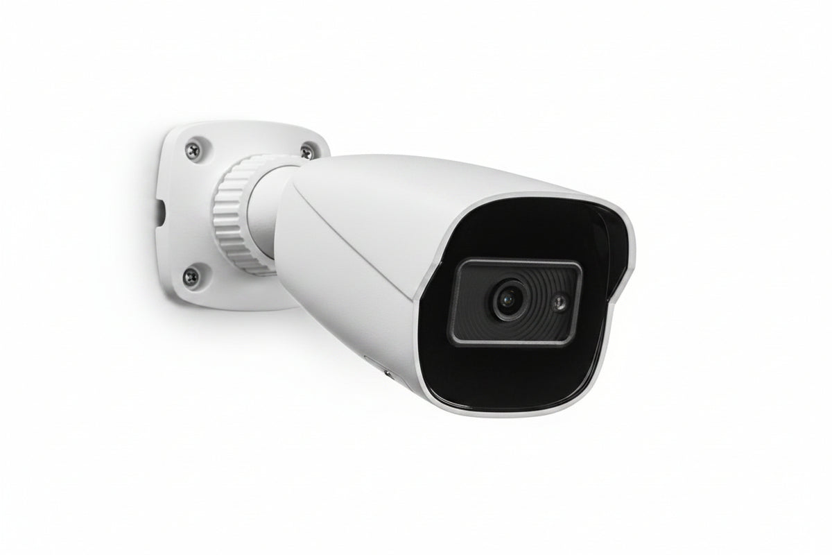 First Alert CX4BE08F28PW Cx4b 8MP AI Bullet Camera, 2.8mm Fixed Lens