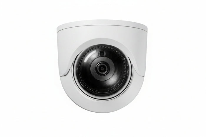 First Alert CX4DE08F28PW CX4D 8MP AI Dome Camera, 2.8mm Fixed Lens, White
