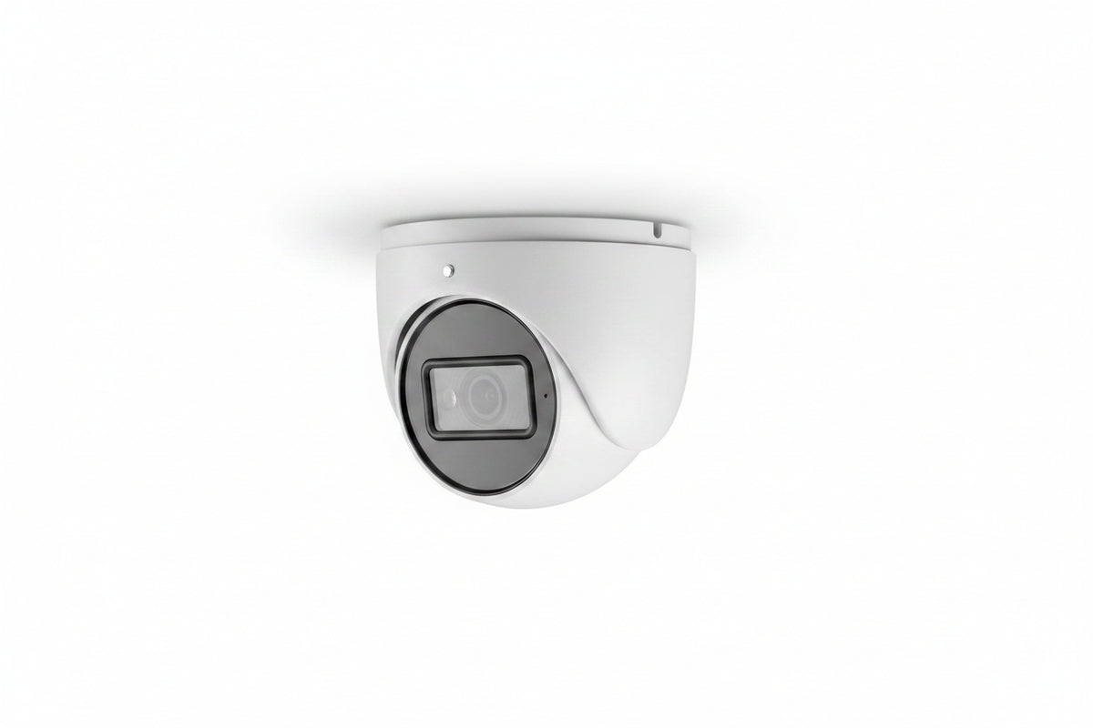 First Alert CX4TE08F28PW 8MP AI Cloud Turret Camera, 2.8mm Fixed Lens