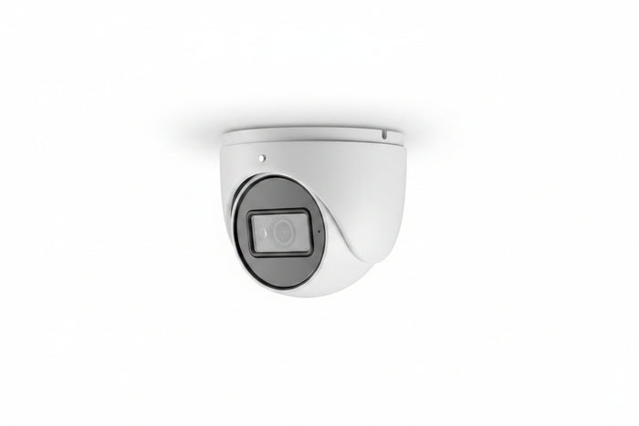 First Alert CX4TE08F28PW 8MP AI Cloud Turret Camera, 2.8mm Fixed Lens