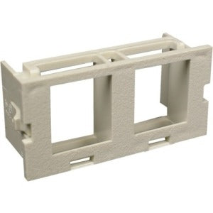 Wiremold CM2-U2KEYA-GY Dual Flushmount Keystone Module Gray TAA