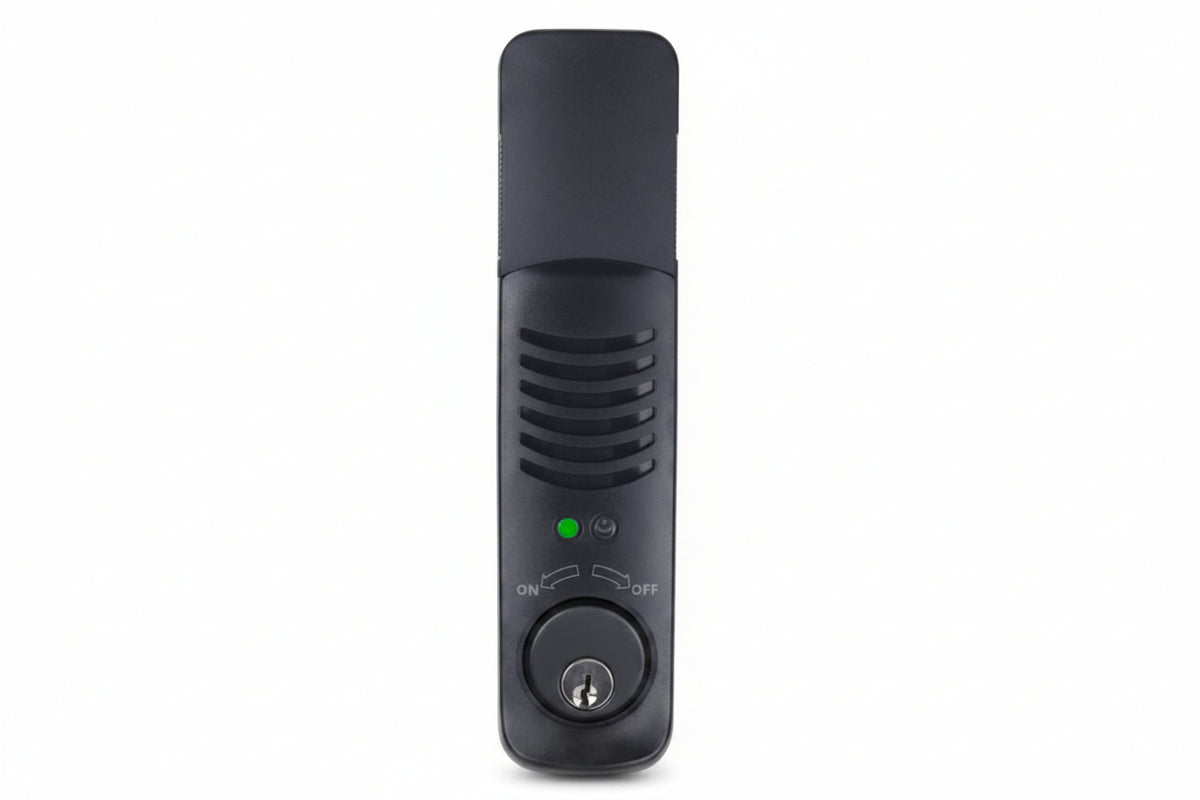 Camden CX-DA800-BK-KD CX-DA800 Series Battery Door Alarm, Keyed Different, Black