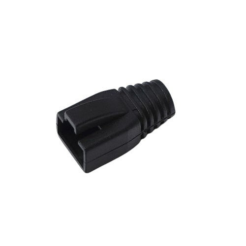 West Penn Wire CN-B0051 Cat6 Cat6A Cable Boots Black 100-Pack