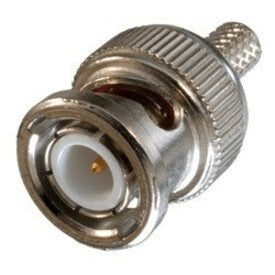 West Penn Wire CN25810KBNC RG8 Plenum BNC Connector 50 Ohm Crimp