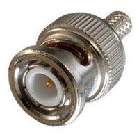 West Penn Wire CN25810KBNC RG8 Plenum BNC Connector 50 Ohm Crimp