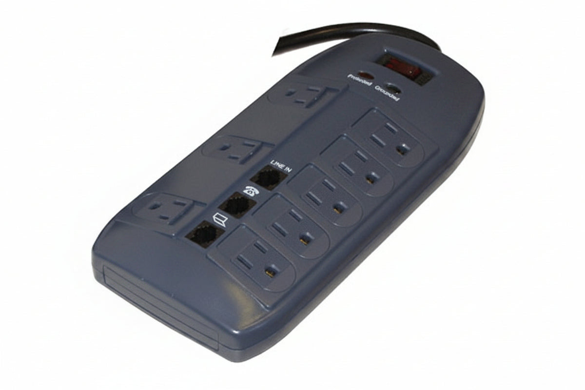 DITEK DTK-8FF 8-Outlet 120VAC Surge Protective Device