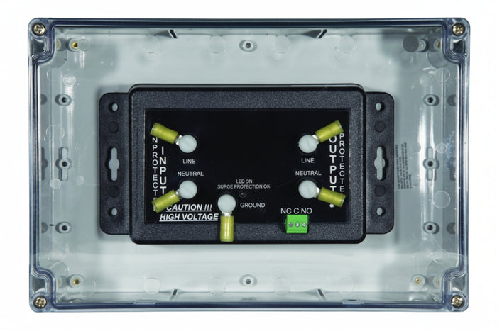 DITEK DTK-TSS4D Series Connected Surge Protector with Dry Contacts, NEMA 4X Enclosure