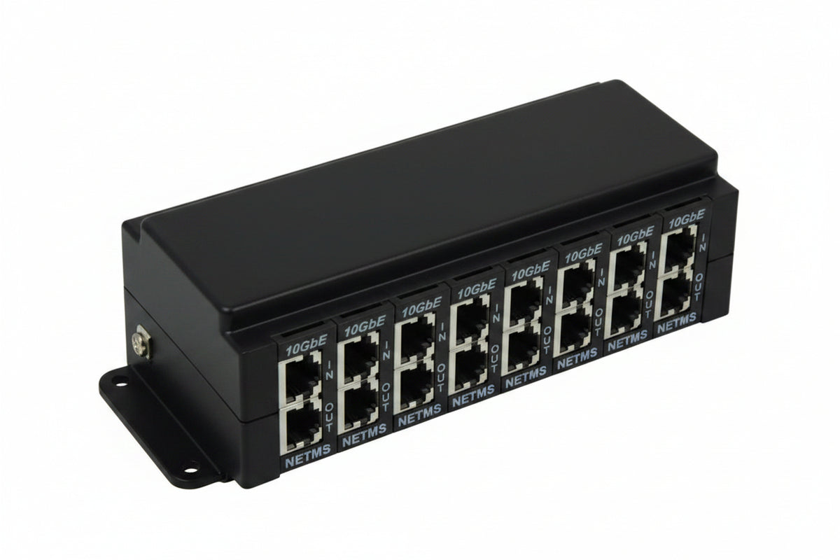 DITEK DTK-WM8NETS Wall Mount 8-Channel NeTwork Surge Protector
