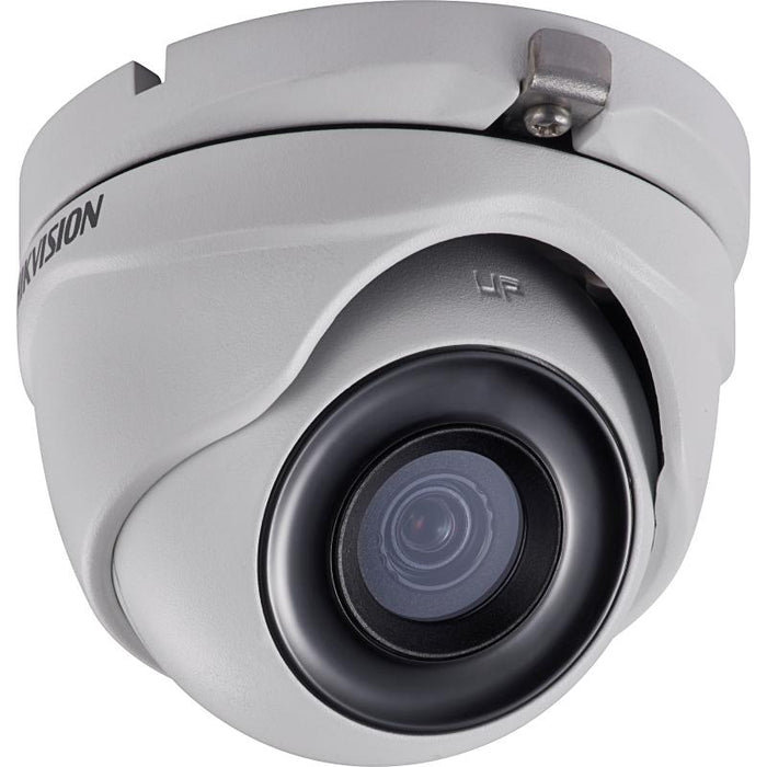 DS-2CE76D3T-ITMF TurboHD 2MP Outdoor Ultra-Low Light Turret Analog Camera, 2.8mm Lens, White