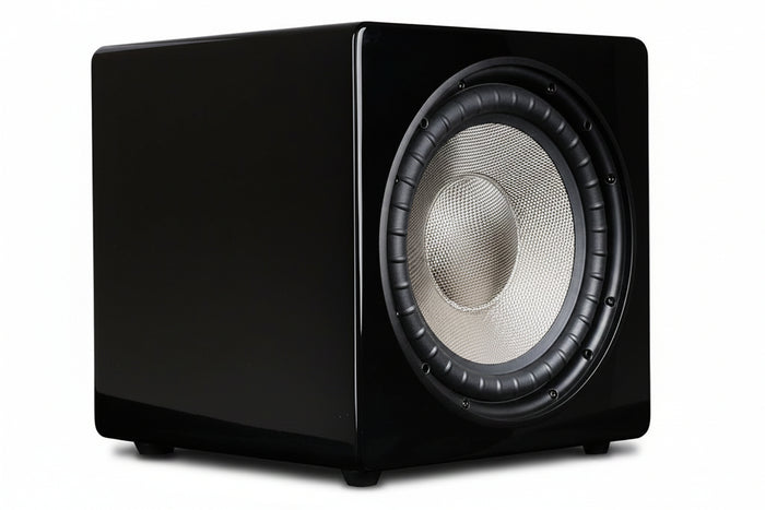 ES-SUB-EVO12-700-BLK Evolution Series 720W 12" Sealed Subwoofer, Gloss Black