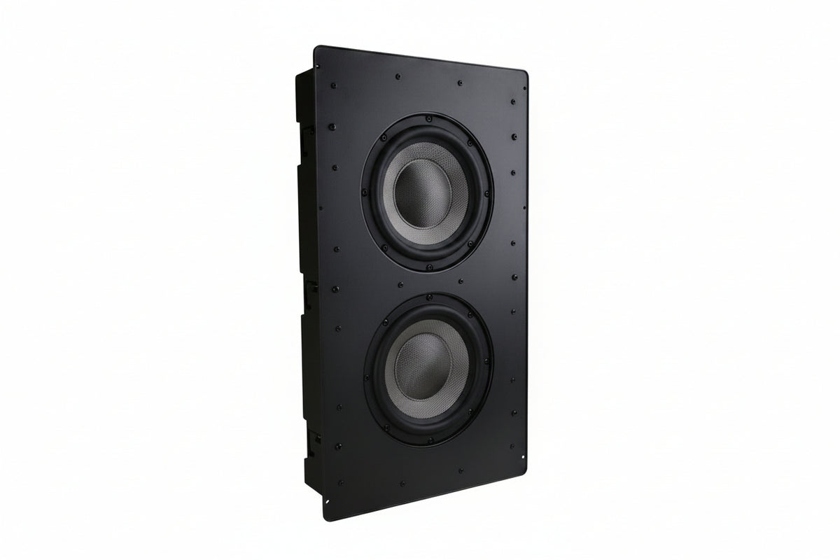 ES-SUB-IW-DUAL8 Passive In-Wall Subwoofer with Dual 8" Woofers