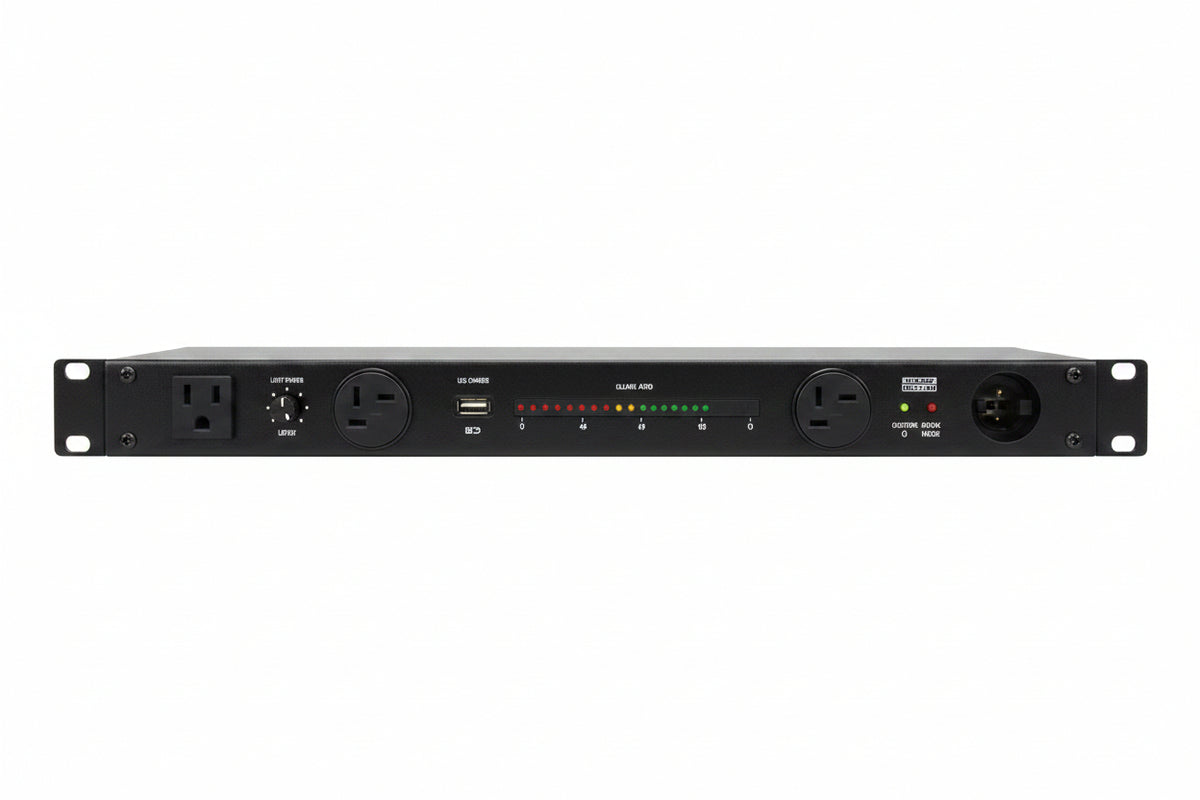 Furman M-8S Merit Series Standard Power Conditioner with Sequencer, 15A 130V, Outlets