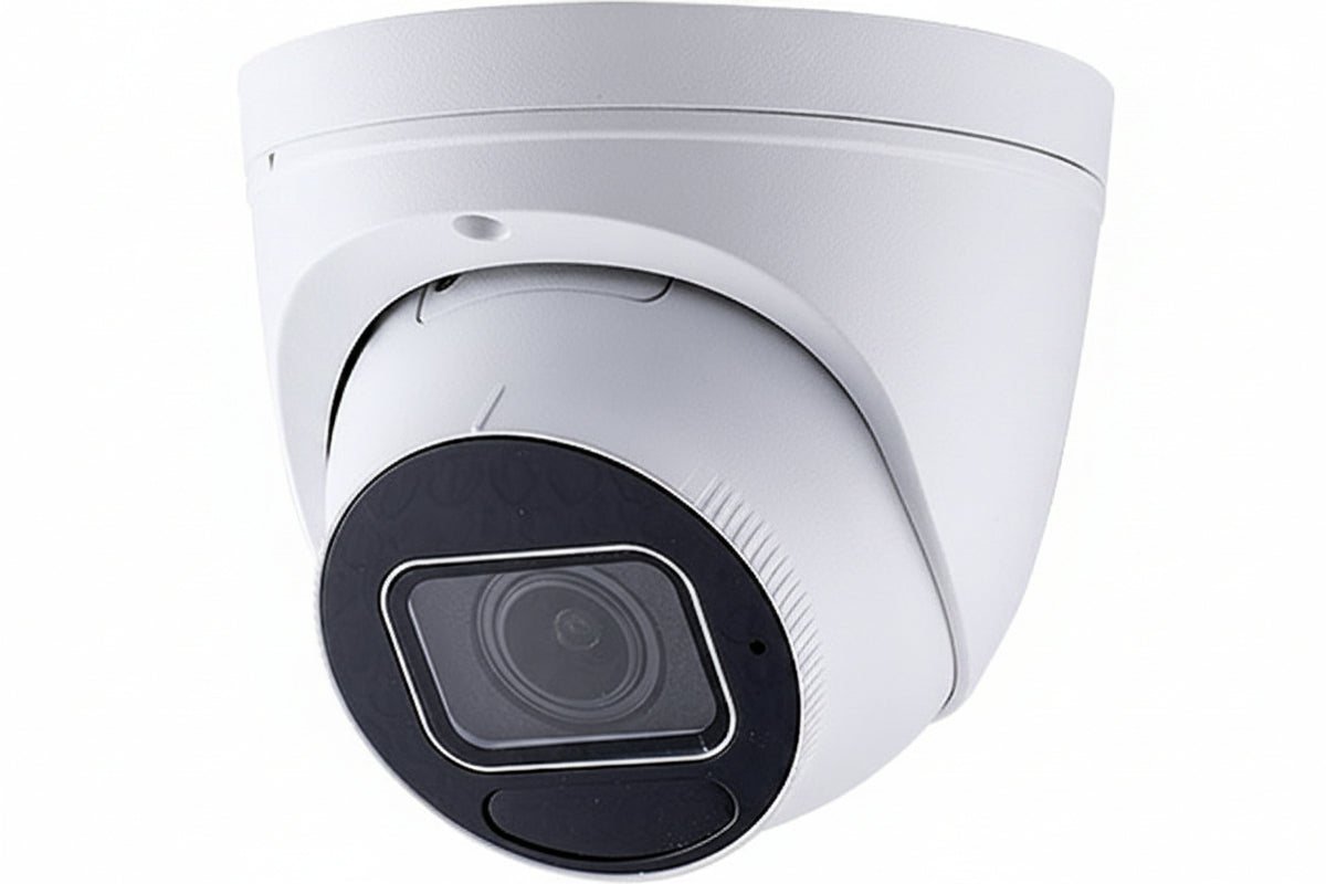 GV-EBD4813 4MP Super Low Lux WDR Pro IR Turret IP Camera, 2.7-13.5mm Lens, White