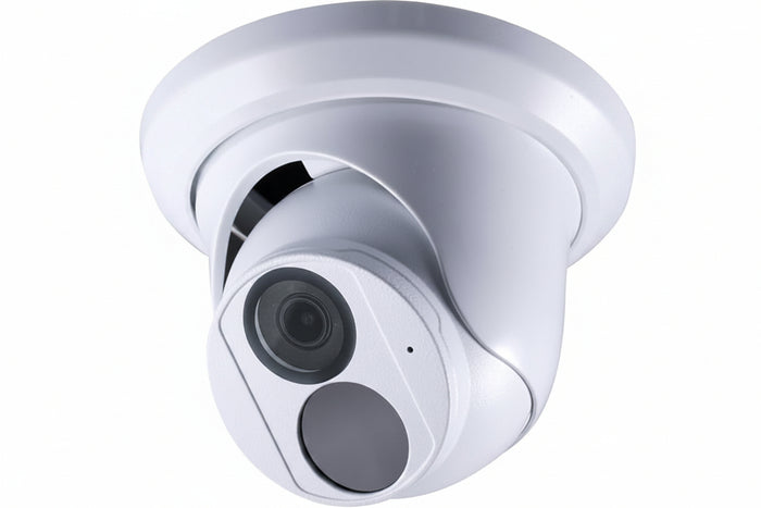 125-EBD880W-000 8MP AI Super Low Lux WDR Pro IR Eyeball IP Dome Camera, H.265