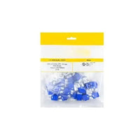 Wavenet HD-6EKSJBL-25PK CAT6 UTP 110-Type Keystone Jacks 25-Pack Blue