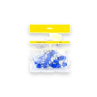 Wavenet HD-6EKSJBL-25PK CAT6 UTP 110-Type Keystone Jacks 25-Pack Blue
