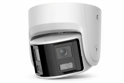 DS-2CD2347G2P-LSU/SL 2.8MM Pro Series 4MP Panoramic ColorVu Turret IP Camera, 2.8mm Fixed Dual Lens, WDR 130 dB, IP67