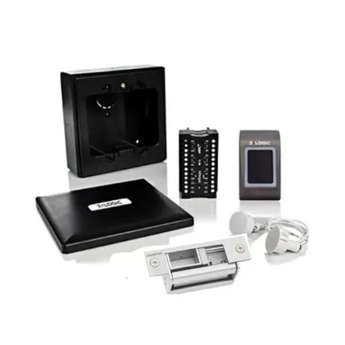 infinias S-DOOR-KIT-MPW-LMS access control kit with reader and strike
