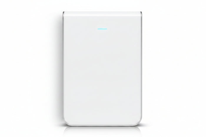 U6-IW-US Wall-Mounted WiFi 6 AP with 6-Spatial Streams and Built-In 4-Port Switch