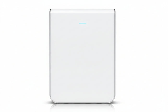 U6-IW-US Wall-Mounted WiFi 6 AP with 6-Spatial Streams and Built-In 4-Port Switch