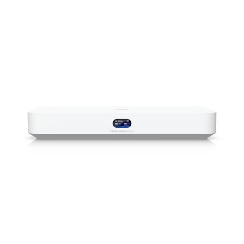 UCG-FIBER Desktop 10G Cloud Gateway with 4-Port 2.5 GbE Switch and NVR Storage