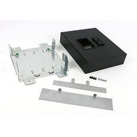 Wiremold OFR48-2 2-Gang Overfloor Cable Raceway Mounting Box, Black