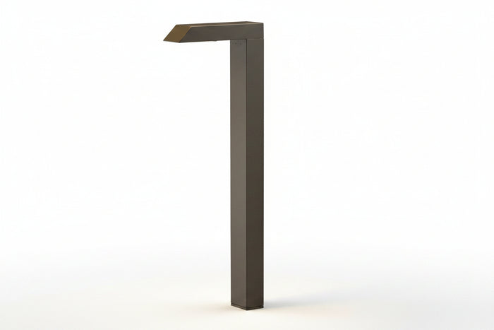 FX Luminaire MP401LEDSBZ Modern MP-40 Path Light, (1) LED 2.2 VA, 45 lm, Soft Color Temp 3000K, Bronze Metallic