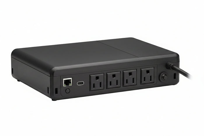 Eaton Tripp Lite BC600RNC Standby Cloud-Connected UPS with Remote Monitoring, 5-15R Outlets (Surge + Battery Backup), 5-15P Plug, Desktop, 600VA 300W 120V, 4 NEMA