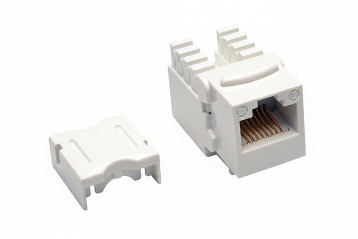 Tripp Lite N238-001-WH CAT6/CAT5e 110 Style Punch Down Keystone Jack, White