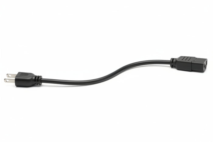 Eaton Tripp Lite P006-006 Desktop Computer AC Power Cable, NEMA 5-15P to C13, 10A, 125V 18 AWG, 6' (1.83 m), Black