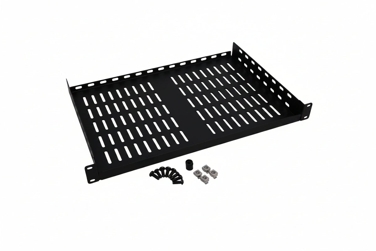 Eaton Tripp Lite SRSHELF2P1U SmartRack 1U Cantilever Fixed Shelf, 18.1 kgs capacity, 12" Depth