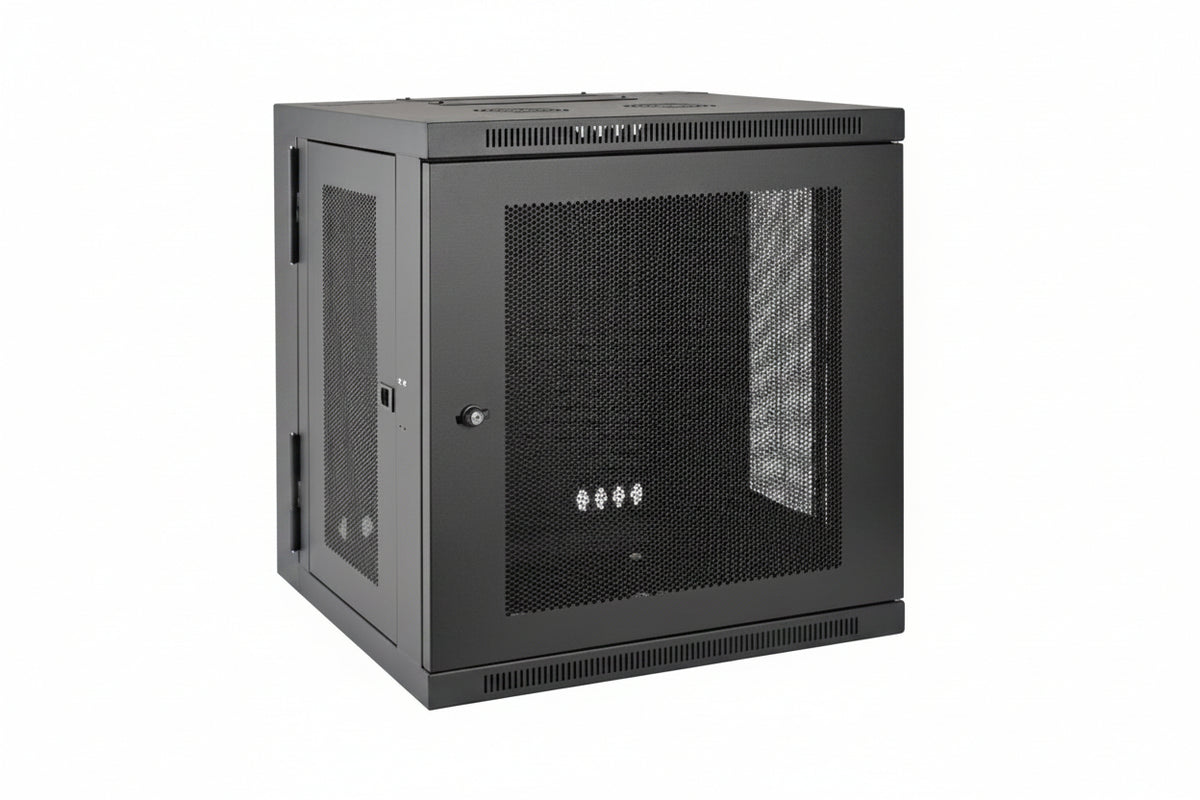 Eaton Tripp Lite SRW12USDP SmartRack UPS-Depth Wall Mount Small Rack Enclosure with Hinged Back, 24.5" (62cm), 200lb (90.7kg), 12U