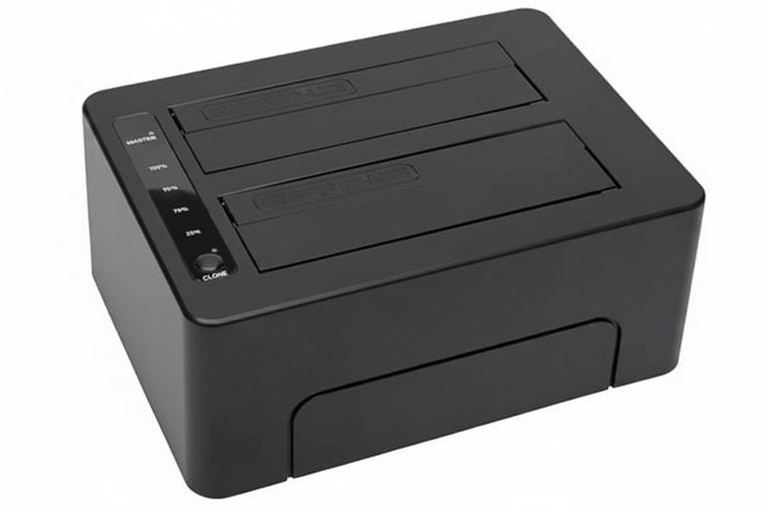 Eaton Tripp Lite U339-002 USB 3.0 SuperSpeed to Dual SATA External Hard Drive Docking Station with Cloning for 2.5" / 3.5" HDD