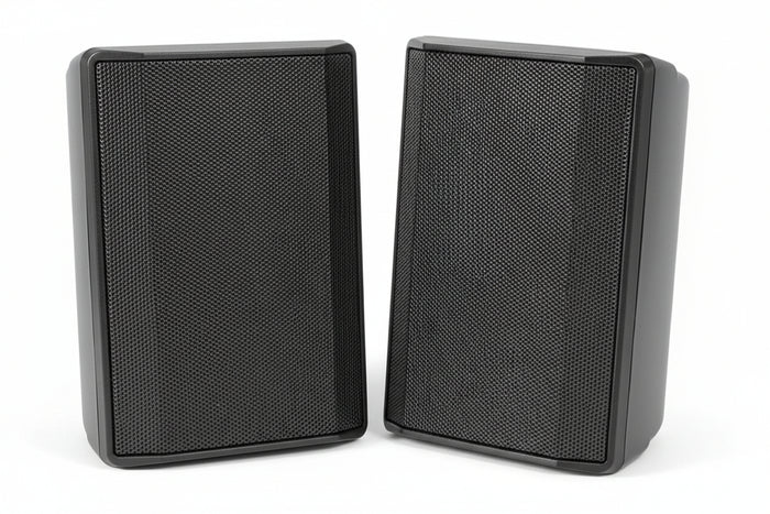 Electro-Voice EVID-S5.2TB Surface Mount Speaker 5" Cabinet 70/100V Pair, Black