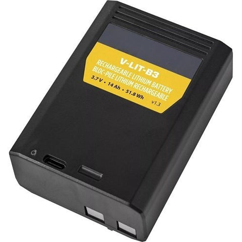 VOSKER V-LIT-B3 Rechargeable Lithium Battery Pack for V300 Security Camera