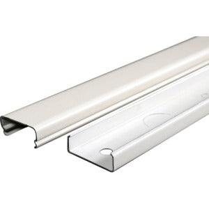 Wiremold V2000BC Cable Raceway Base and Cover, Ivory, Steel, TAA
