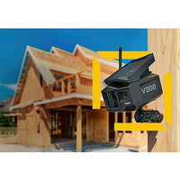 VOSKER V300-US Solar Powered 4G-LTE Cellular Security Camera 1080p