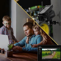 VOSKER V300-US Solar Powered 4G-LTE Cellular Security Camera 1080p