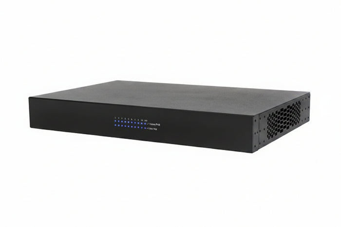 Networks AN-220-SW-R-8-POE 220 Series Managed Layer 2 Gigabit Switch with Partial PoE+, 8-Ports, Rear Facing Ports