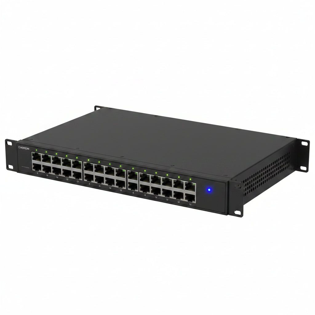 Networks AN-620-SW-R-24-POE 620 Series Managed Layer 3 Lite Multi-Gigabit Switch with PoE++, 24-Ports, Rear Facing Ports