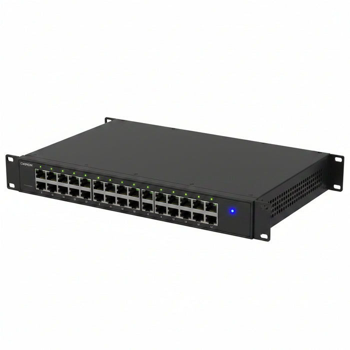 Networks AN-620-SW-R-24-POE 620 Series Managed Layer 3 Lite Multi-Gigabit Switch with PoE++, 24-Ports, Rear Facing Ports