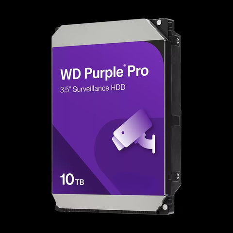 Western Digital WD102PURP WD Purple Pro 10TB Smart Video Hard Drive