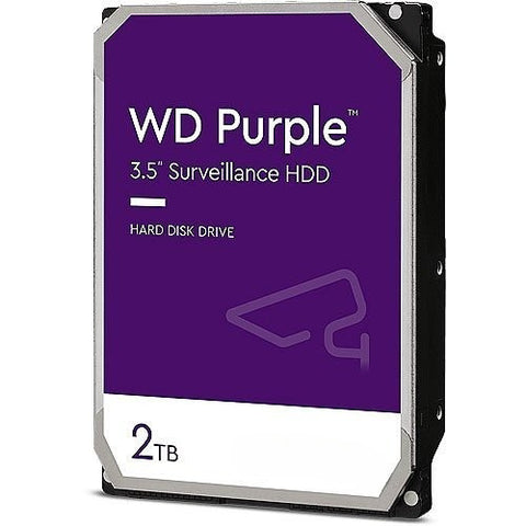 Western Digital WD22PURZ Purple 2TB Surveillance Hard Drive SATA