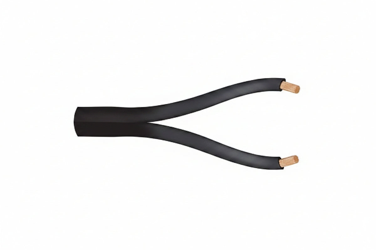 Genesis 10195008 12/2 Stranded Landscape Lighting Cable, Direct Burial, ULEC, 500' (152.4 m) Reel, Black