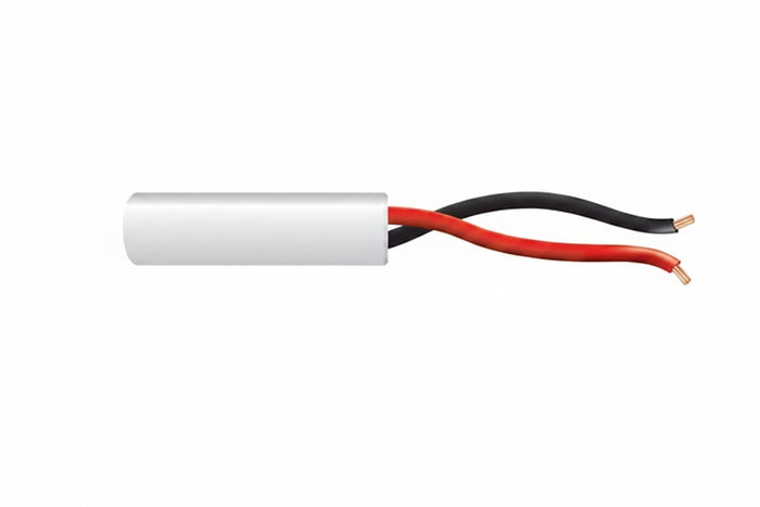 Genesis 21025801 22/2 Stranded Unshielded Cable, Riser, CMR, FT4, 250' (76.2 m) Speed Bag, White