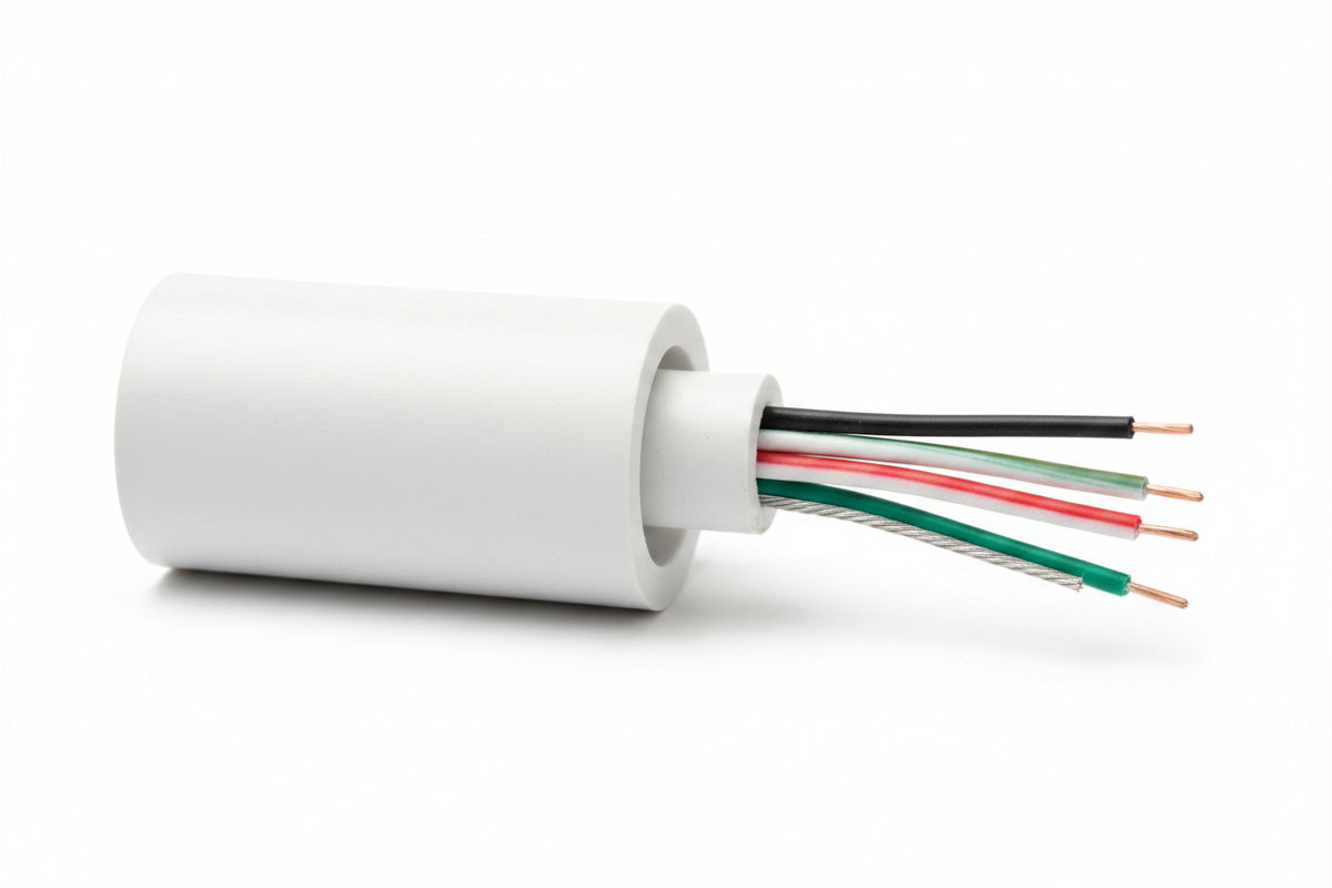 31151012 18/4 Stranded Unshielded Cable, Plenum, CMP, FT6, 1000' (304.8 m) Reel, Natural