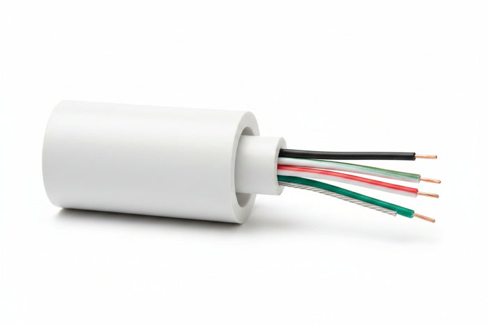 31151012 18/4 Stranded Unshielded Cable, Plenum, CMP, FT6, 1000' (304.8 m) Reel, Natural